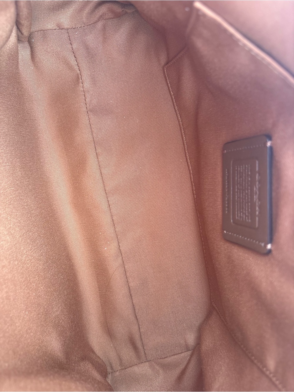 Coach Mia Pebbled Shoulder Bag - Picture 6 of 7